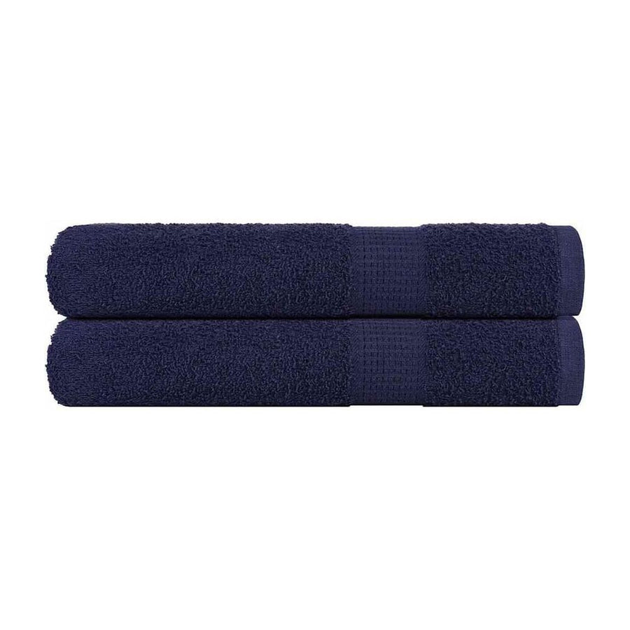 Towels "FROGN" 2 pcs Navy Blue 360 gsm
