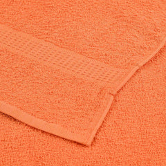 vidaXL Sauna Towels "FROGN" 2 pcs Orange 80x200 cm 360 gsm 6