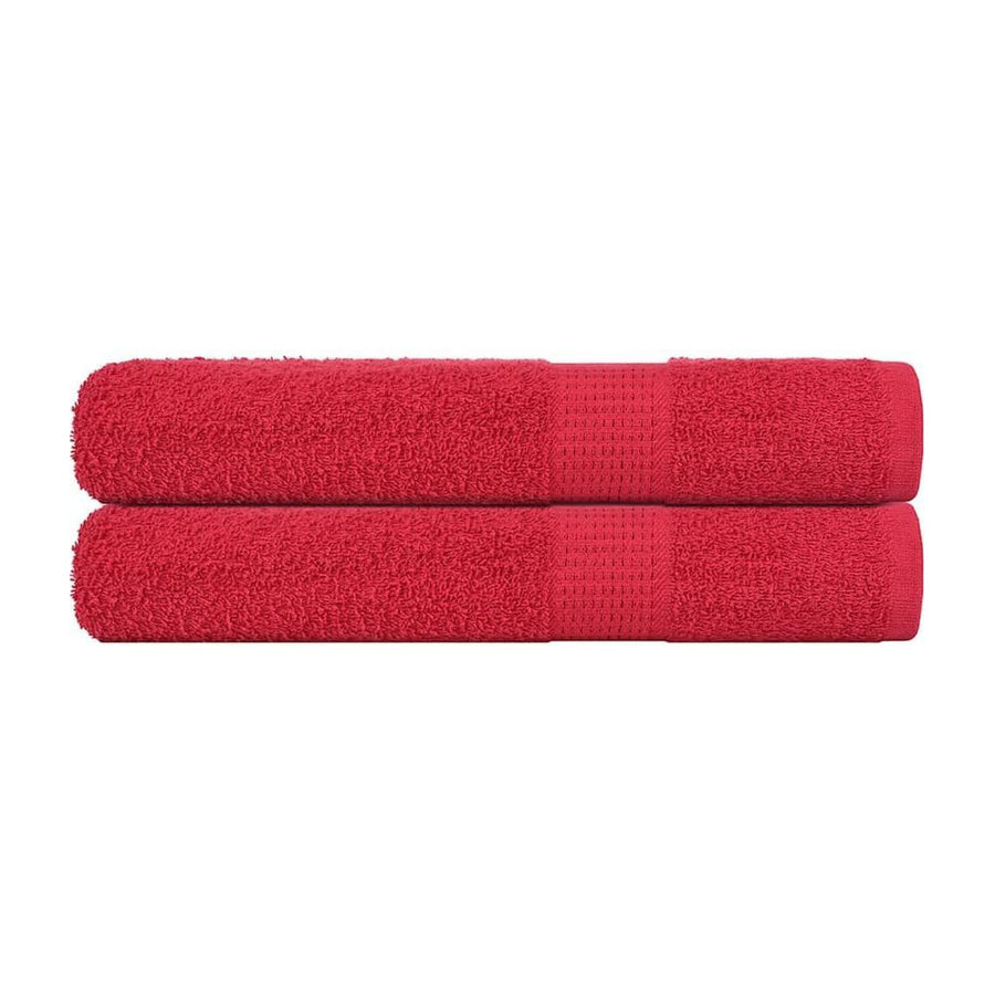 Towels "FROGN" 2 pcs Red 360 gsm