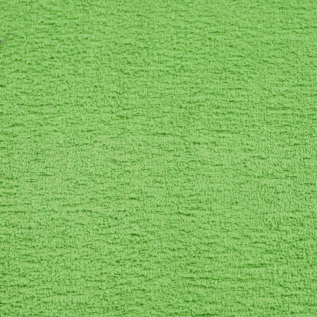vidaXL Shower Towels "FROGN" 4 pcs Apple Green 70x140 cm 360 gsm 5