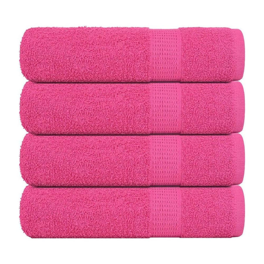 Shower Towels "FROGN" 4 pcs Pink 360 gsm