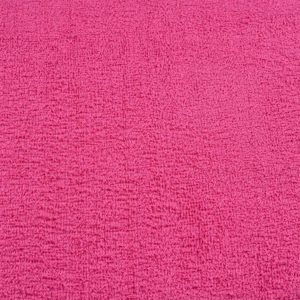 vidaXL Towels "FROGN" 2 pcs Pink 100x200 cm 360 gsm 5