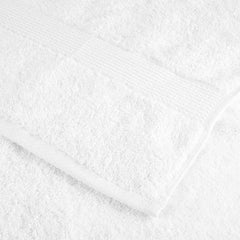 vidaXL Premium Shower Towels "SOLUND" 2 pcs White 70x140 cm 600 gsm 6
