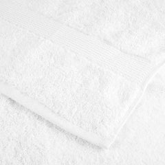 vidaXL Premium Towels "SOLUND" 2 pcs White 100x200 cm 600 gsm 6