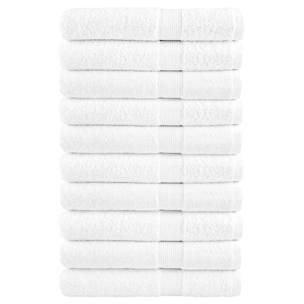 Premium Towels SOLUND 100x200 cm 600 gsm 10 pcs White