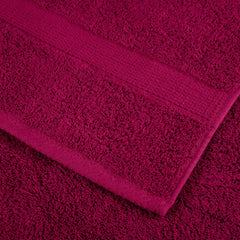 vidaXL Premium Shower Towels "SOLUND" 4 pcs Bordeaux 70x140 cm 600 gsm 6