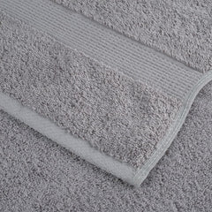 vidaXL Premium Towels "SOLUND" 2 pcs Grey 100x200 cm 600 gsm 6