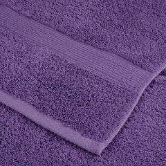 vidaXL Premium Towels SOLUND 2 pcs Purple 100x200 cm 600 gsm 6