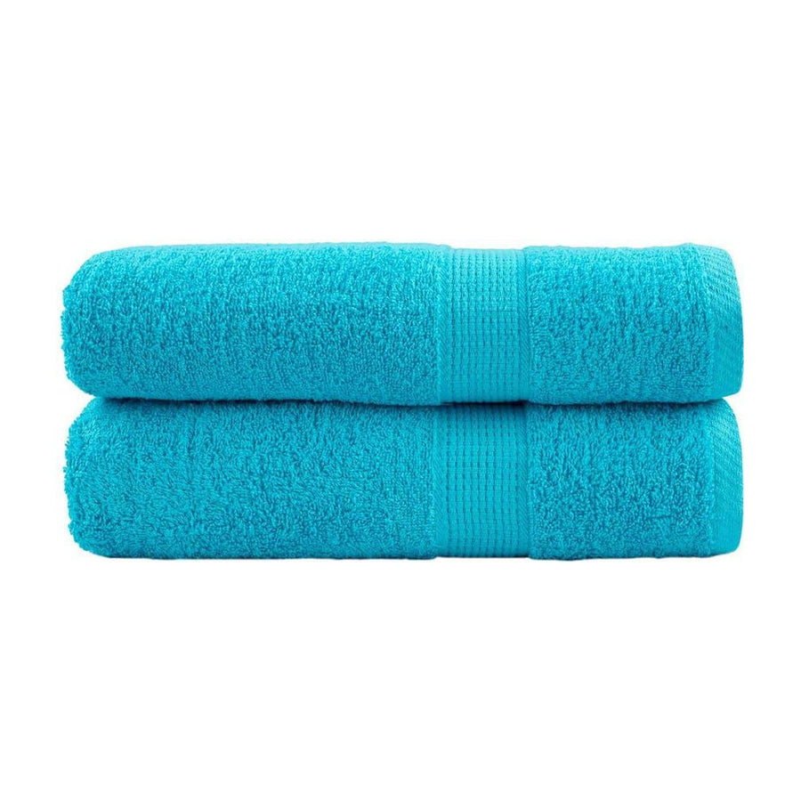 Premium Bath Towels "SOLUND" 2 pcs Turquoise 600 gsm