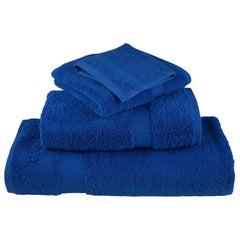 vidaXL 6 Piece Premium Towel Set SOLUND Blue 600 gsm 4