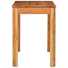 vidaXL Dining Table 110x55x76 cm Solid Wood Acacia 3