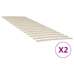 vidaXL Bed Slats Replacement with 17 Slats
