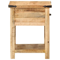 vidaXL Bedside Cabinet 40x40x50 cm Solid Wood Mango 4