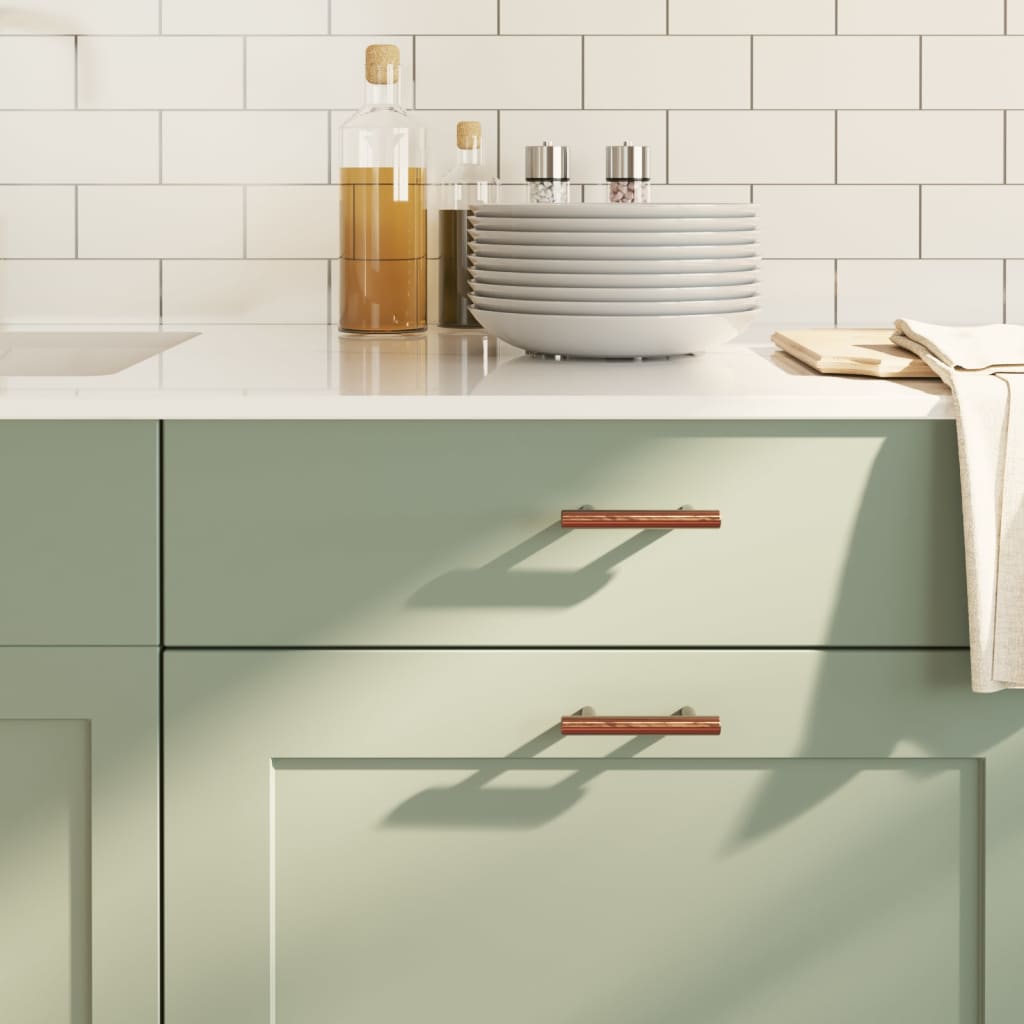 vidaXL Cabinet Handles 20 pcs Bronze 64 mm Stainless Steel 1