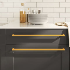 vidaXL Cabinet Handles Stainless Steel 20 Gold