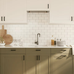 vidaXL Cabinet Handles 20 pcs Black 96 mm Stainless Steel 4