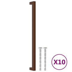 vidaXL Cabinet Handles 10 pcs Bronze 320 mm Stainless Steel 2