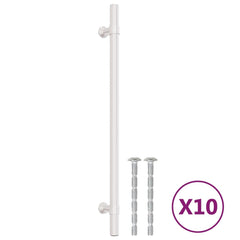 vidaXL Cabinet Handles 10 pcs Silver 224 mm Stainless Steel 2