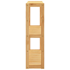 vidaXL Bathroom Shelf 3-Tier Wall-mounted 60x15x54 cm Bamboo 5
