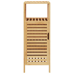 vidaXL Bathroom Cabinet with Shelf 36x33x87 cm Bamboo 3