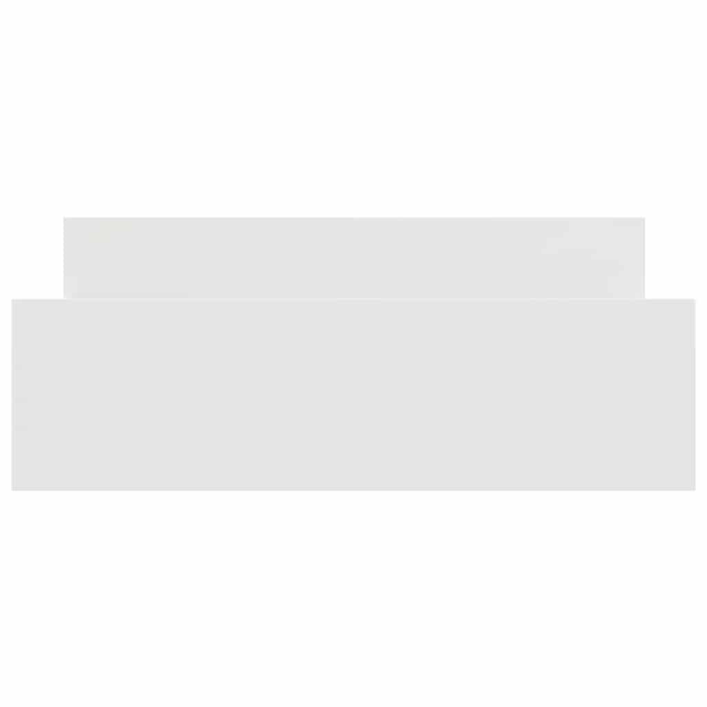 Bed Frame without Mattress 140x200 cm White