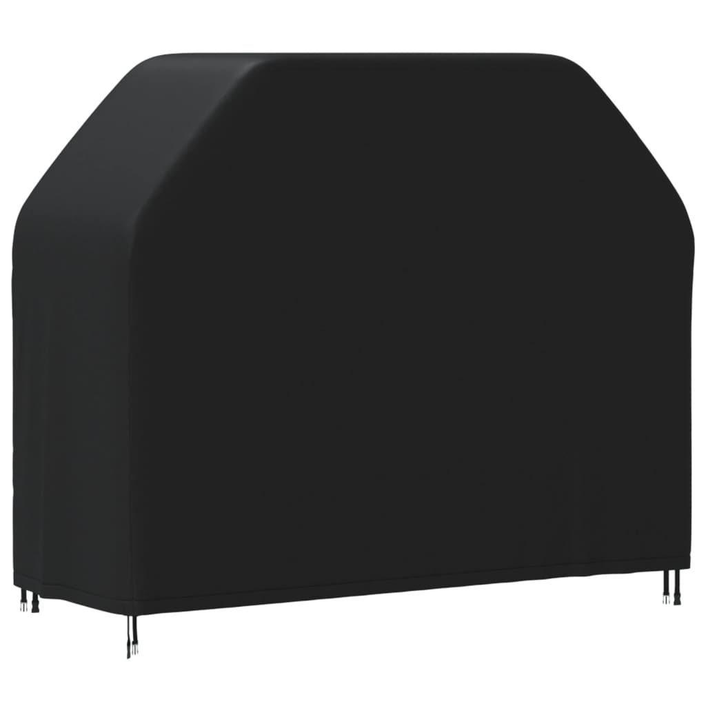 vidaXL BBQ Cover 147x61x112 cm Black 420D Oxford 3