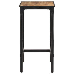 Bar Table Solid Rough Wood Mango 60 x 55 x 107 cm