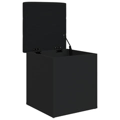 vidaXL Storage Bench Black 42x42x45 cm Engineered Wood 3