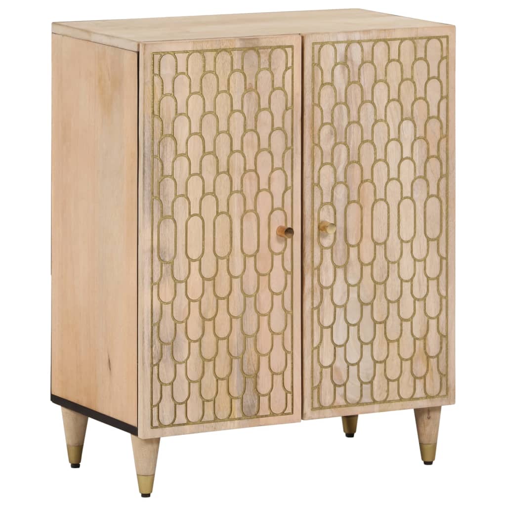 vidaXL Side Cabinets 3 pcs 60x33x75 cm Solid Wood Mango 4