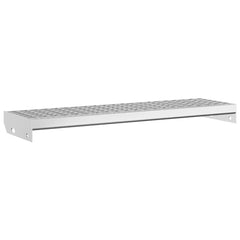 vidaXL Grate Step 80x24x7 cm Galvanised Steel 2
