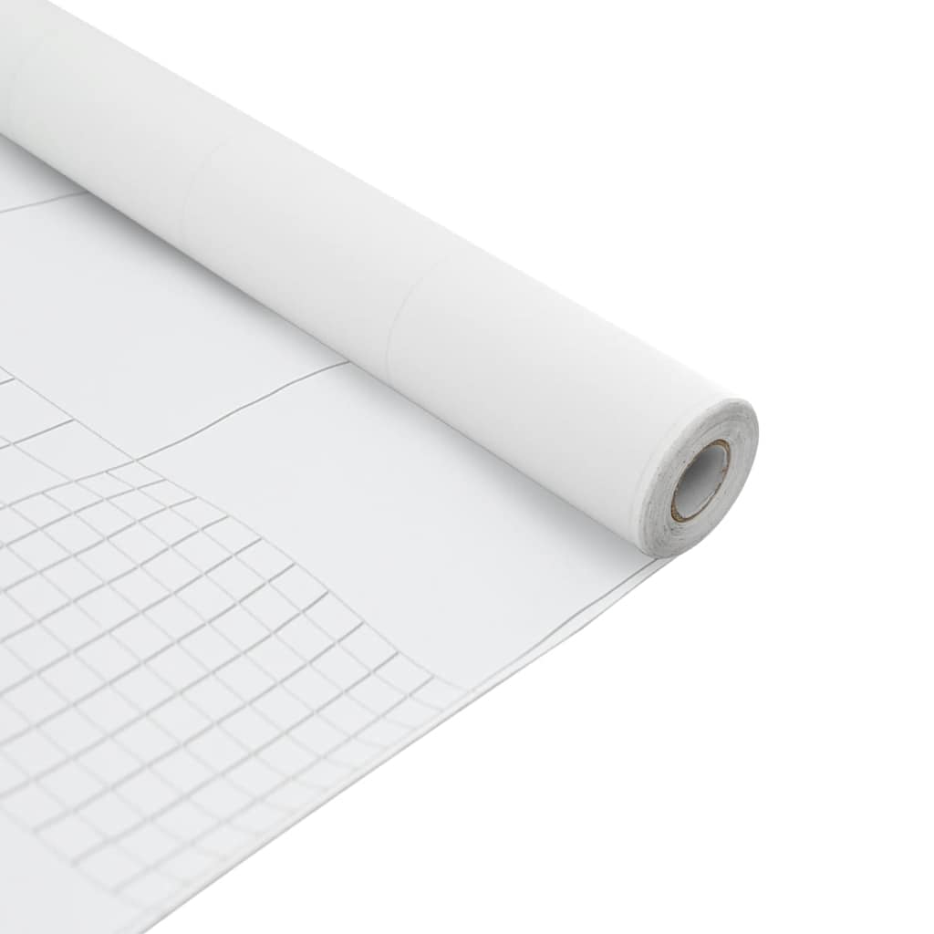 vidaXL Window Films Frosted White PVC 2