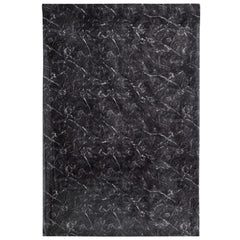 vidaXL Furniture Stickers Self-Adhesive Marble Black 90x500 cm PVC 3