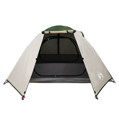 vidaXL Camping Tent Dome 2-Person Green Waterproof 5