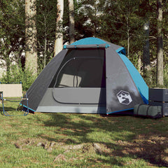 vidaXL Camping Tent Dome 2-Person Blue Waterproof 3