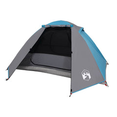vidaXL Camping Tent Dome 2-Person Blue Waterproof 4