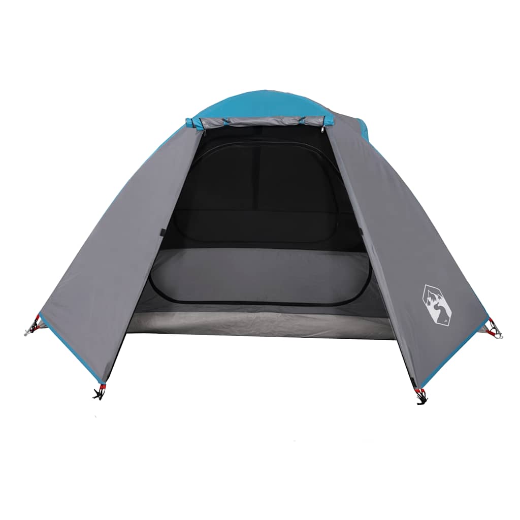 vidaXL Camping Tent Dome 2-Person Blue Waterproof 5