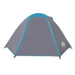 vidaXL Camping Tent Dome 2-Person Blue Waterproof 6