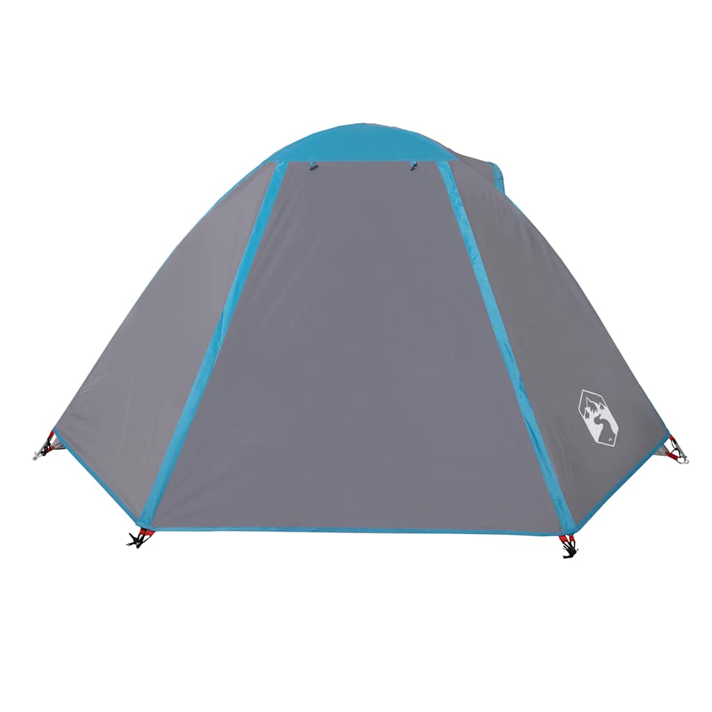 vidaXL Camping Tent Dome 2-Person Blue Waterproof 6