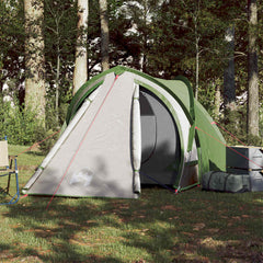 vidaXL Camping Tent Dome 2-Person Green Waterproof 3