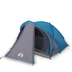 vidaXL Camping Tent Dome 2-Person Blue Waterproof 2
