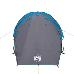 vidaXL Camping Tent Dome 2-Person Blue Waterproof 6