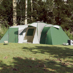 Family Tent Dome 12-Person Waterproof Green