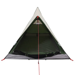 vidaXL Camping Tent 2-Person Green Waterproof 5