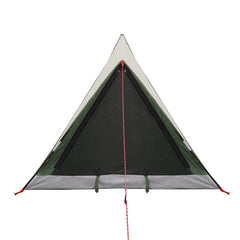 vidaXL Camping Tent 2-Person Green Waterproof 6