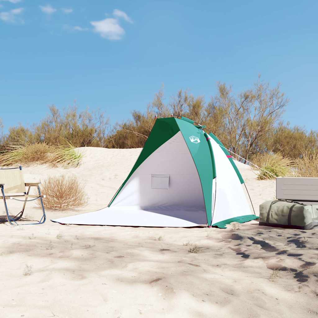 vidaXL Beach Tent Sea Green 268x223x125 cm 185T Polyester 3