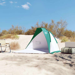 vidaXL Beach Tent Sea Green 268x223x125 cm 185T Polyester 3