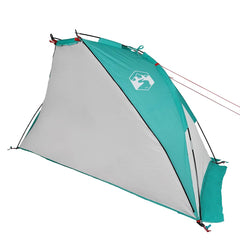 vidaXL Beach Tent Sea Green 268x223x125 cm 185T Polyester 5