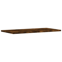 vidaXL Wall Shelves 4 pcs Smoked Oak 60x30x1,5 cm Engineered Wood 4