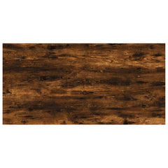 vidaXL Wall Shelves 4 pcs Smoked Oak 60x30x1,5 cm Engineered Wood 6
