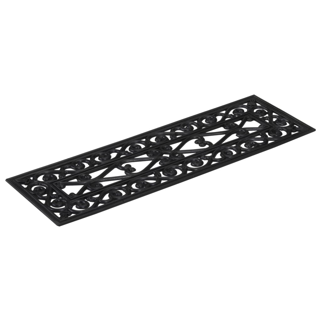 vidaXL Stair Treads 10 pcs 25x75 cm Rubber 4